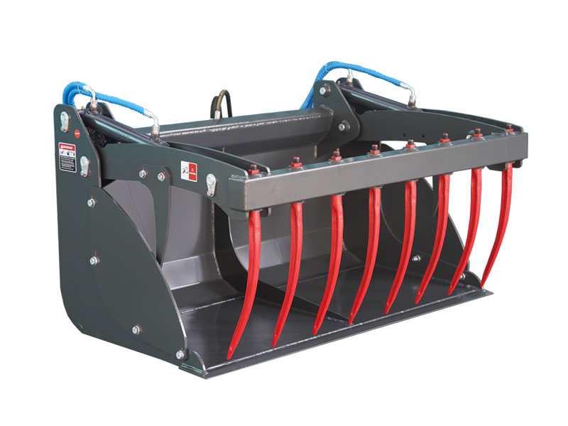 1つのバケットで複数の機能：T-SGB1500-EUROクロコダイルショベルのご紹介