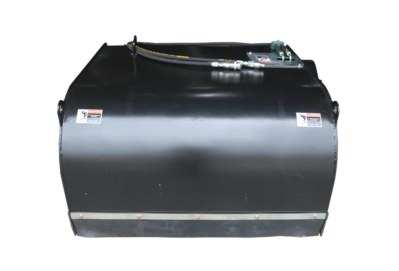 ミニスキッドステア油圧ピックアップボックスブルームスイーパー