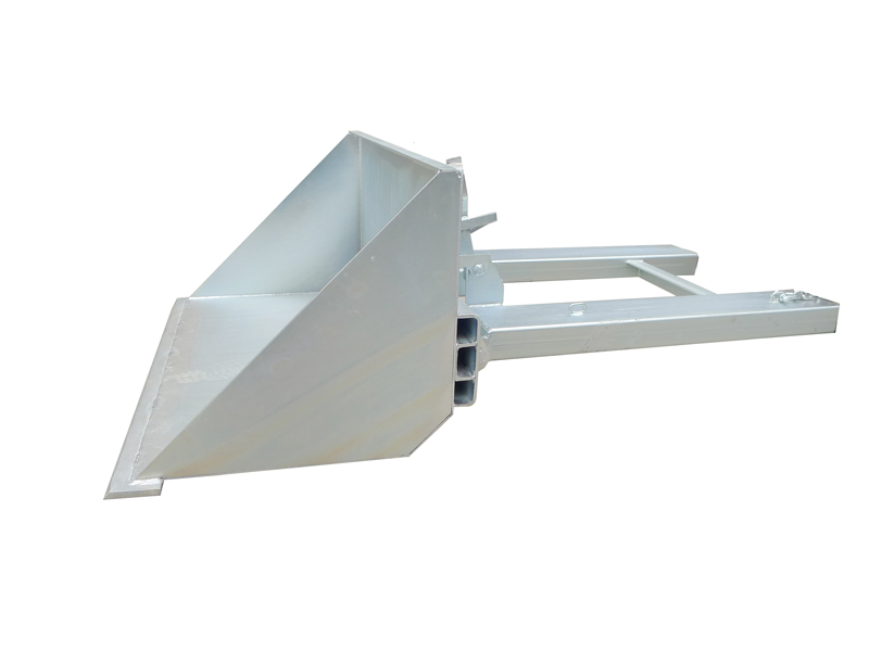 フォークリフト搭載型フロントローダーダンプバケットで効率性を体験