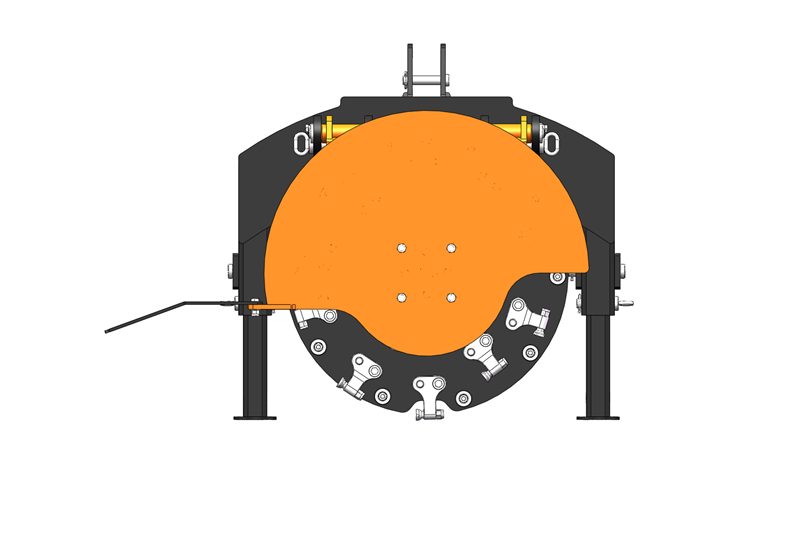 新製品 - 15～45馬力トラクター用3点PTO式切り株グラインダー