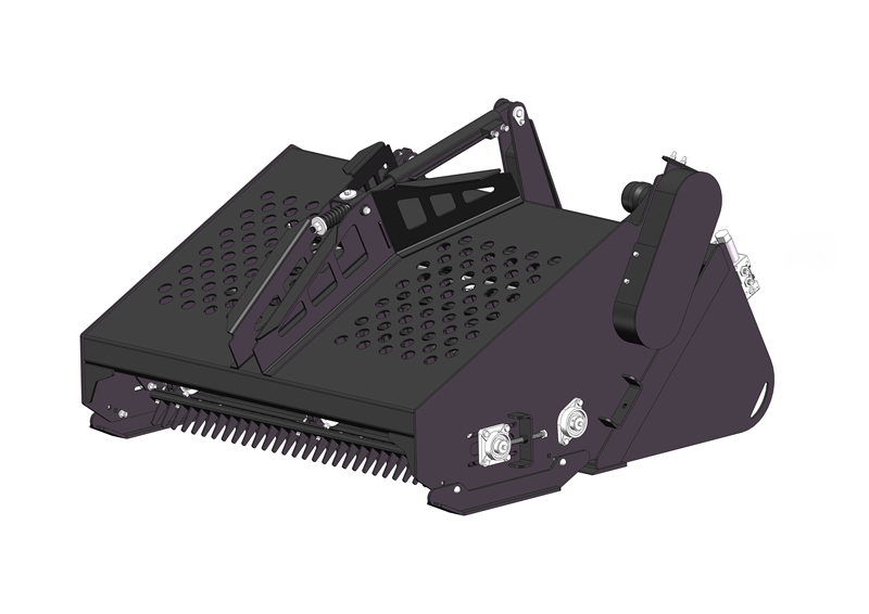 スキッドステア油圧式ランドスケープレーキで造園に革命を起こしましょう