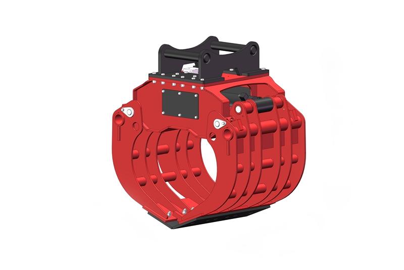 解体・選別作業における画期的なグラップル