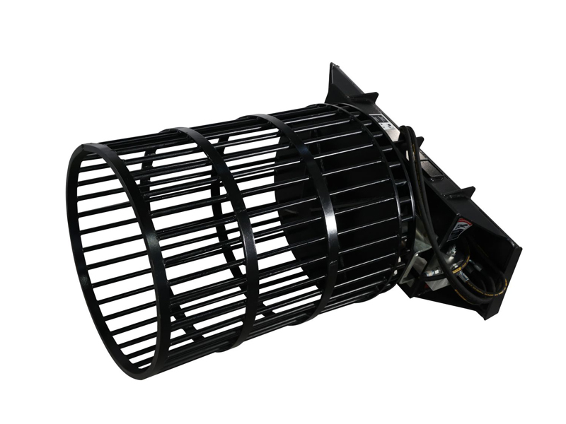 スキッドステアロータリーロックピッカーアタッチメント