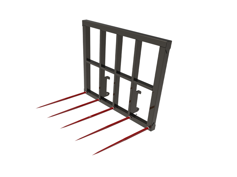 ホイールローダー干し草フォーク