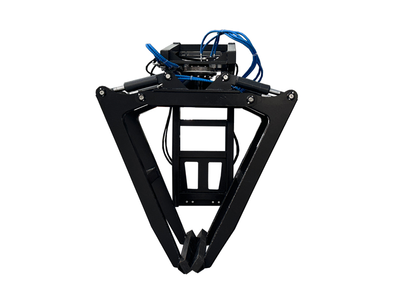 油圧レンガとブロッククランプアタッチメント