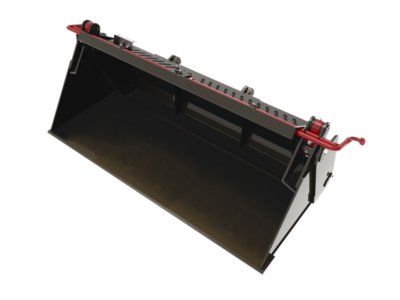 究極の4-in-1ローダーバケットで効率を向上