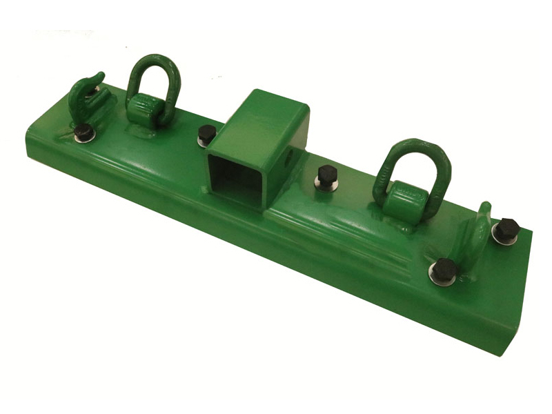 EALITA 幅 4.96 インチ × 長さ 21.93 インチ ボルトオントラクターグラブフック 2 インチレシーバー John Deere と互換性あり