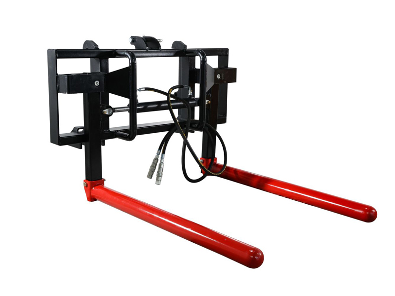 油圧シングルラウンドまたはスクエアベールリフター